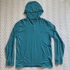 Volcom Hooded Henley Long Sleeve Shirt